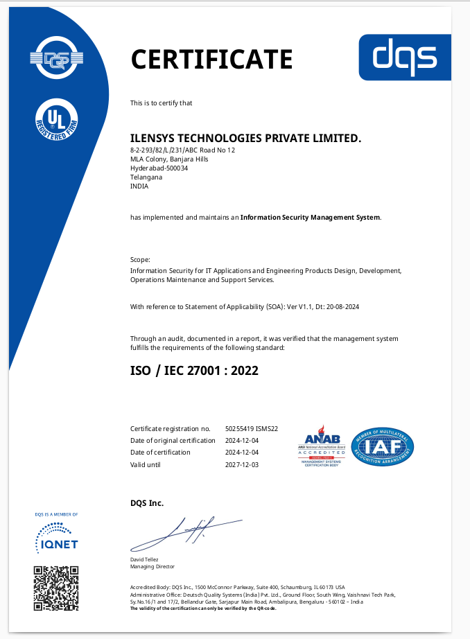 ISO/IEC 27001:2022